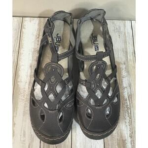 JBU by Jambu‎ Women's Syndney Gray Memory Foam Sandals Size 9M